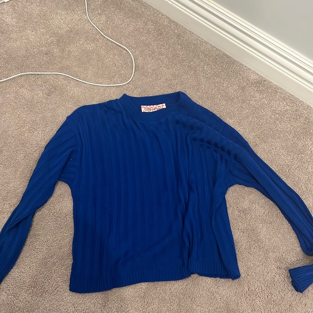 Blue long sleeve